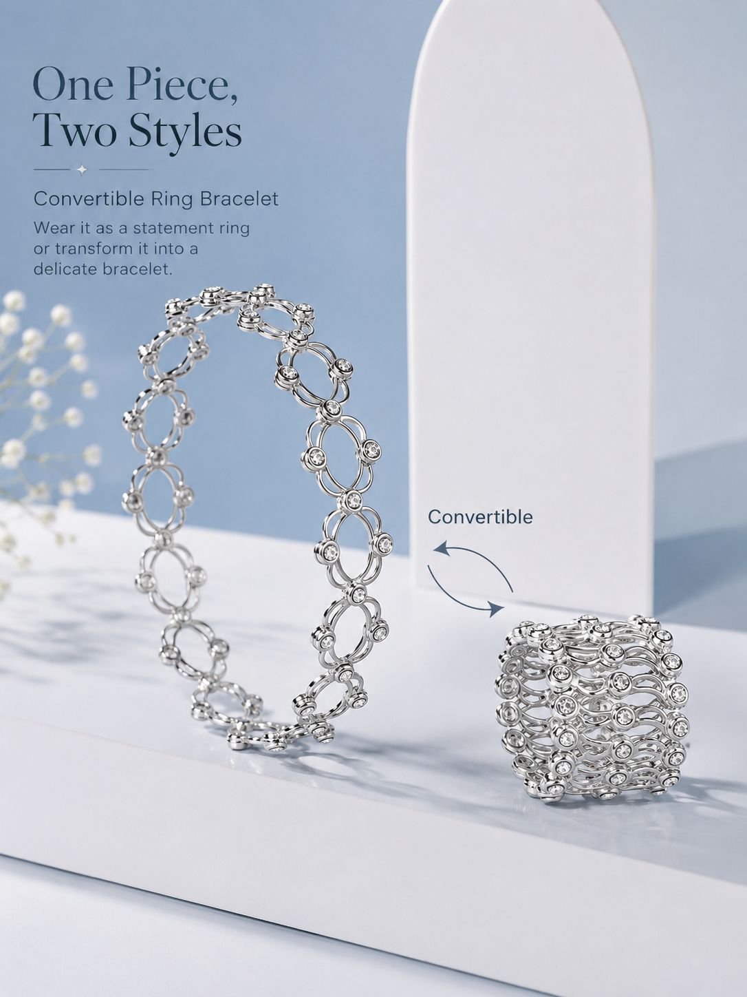 Convertible Mesh Bracelet