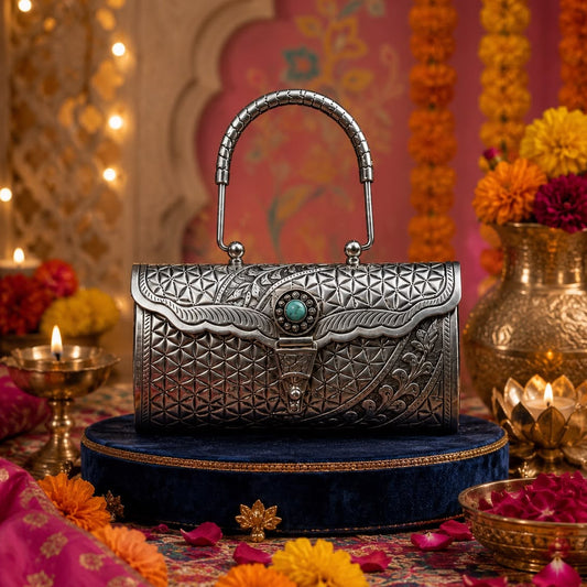 Noor-e-Silver Handbag