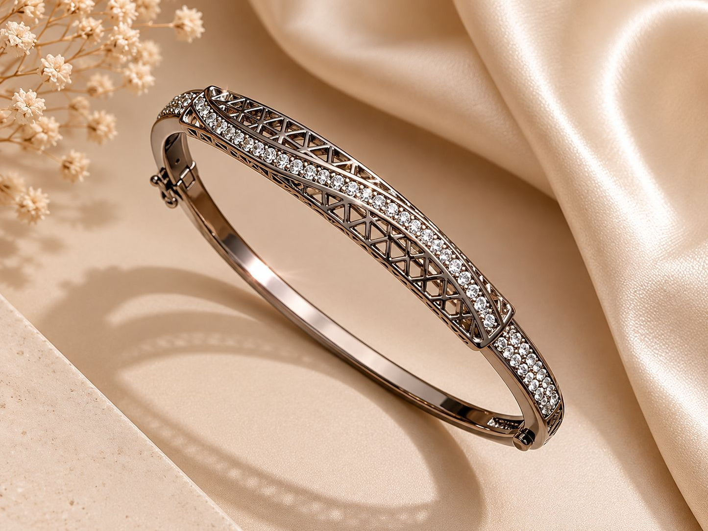 Celestial Lattice Bangle