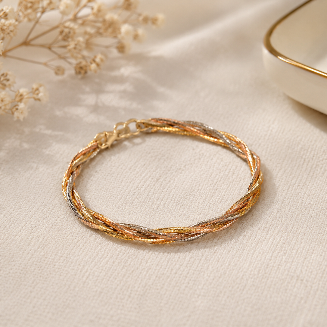 Trinity Weave Bracelet