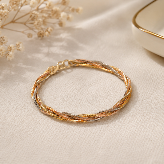 Trinity Weave Bracelet