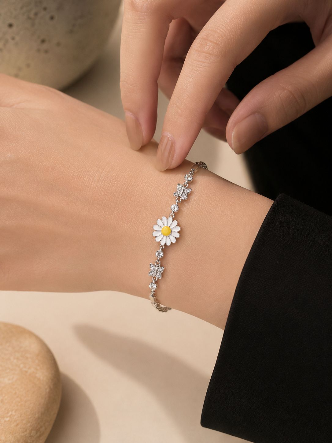 Sunshine Daisy Bracelet