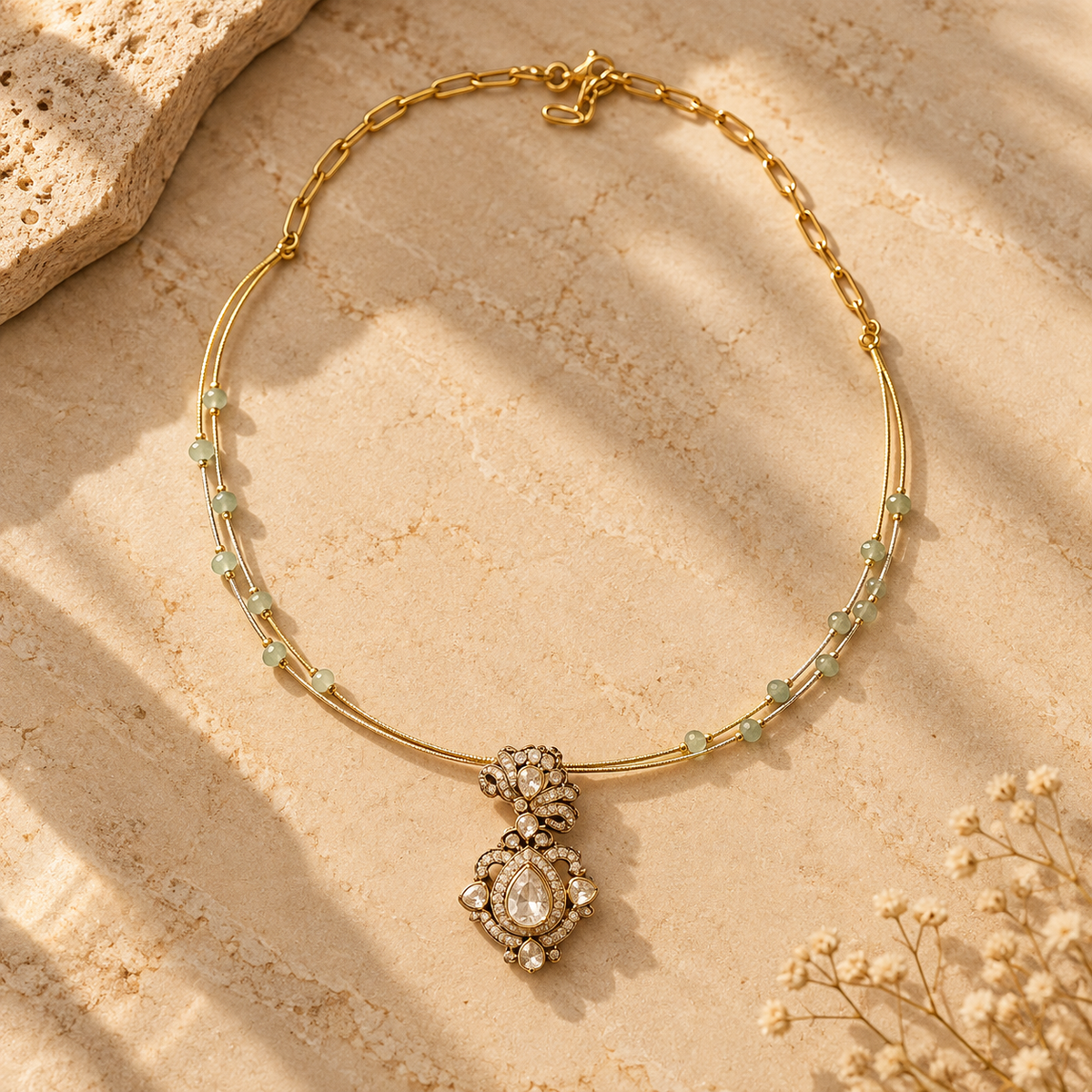 Pista Noor Necklace
