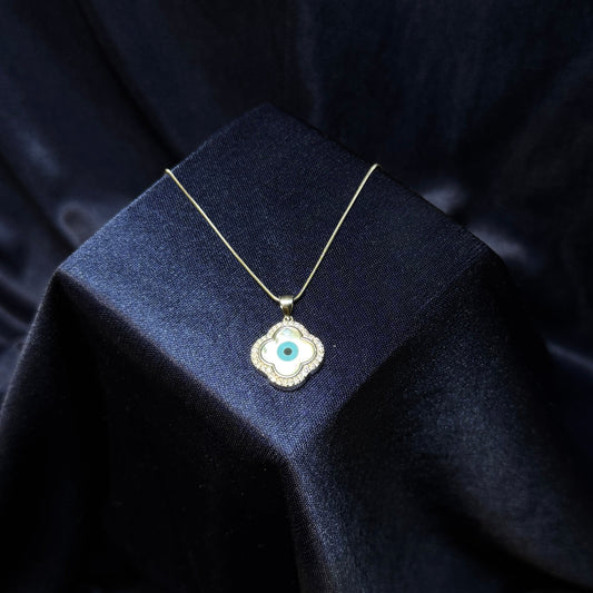 Evil Eye Bloom Pendant