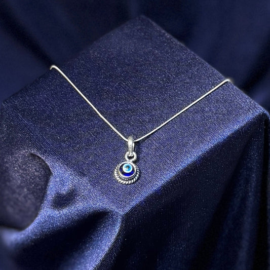 Evil Eye Braided Pendant