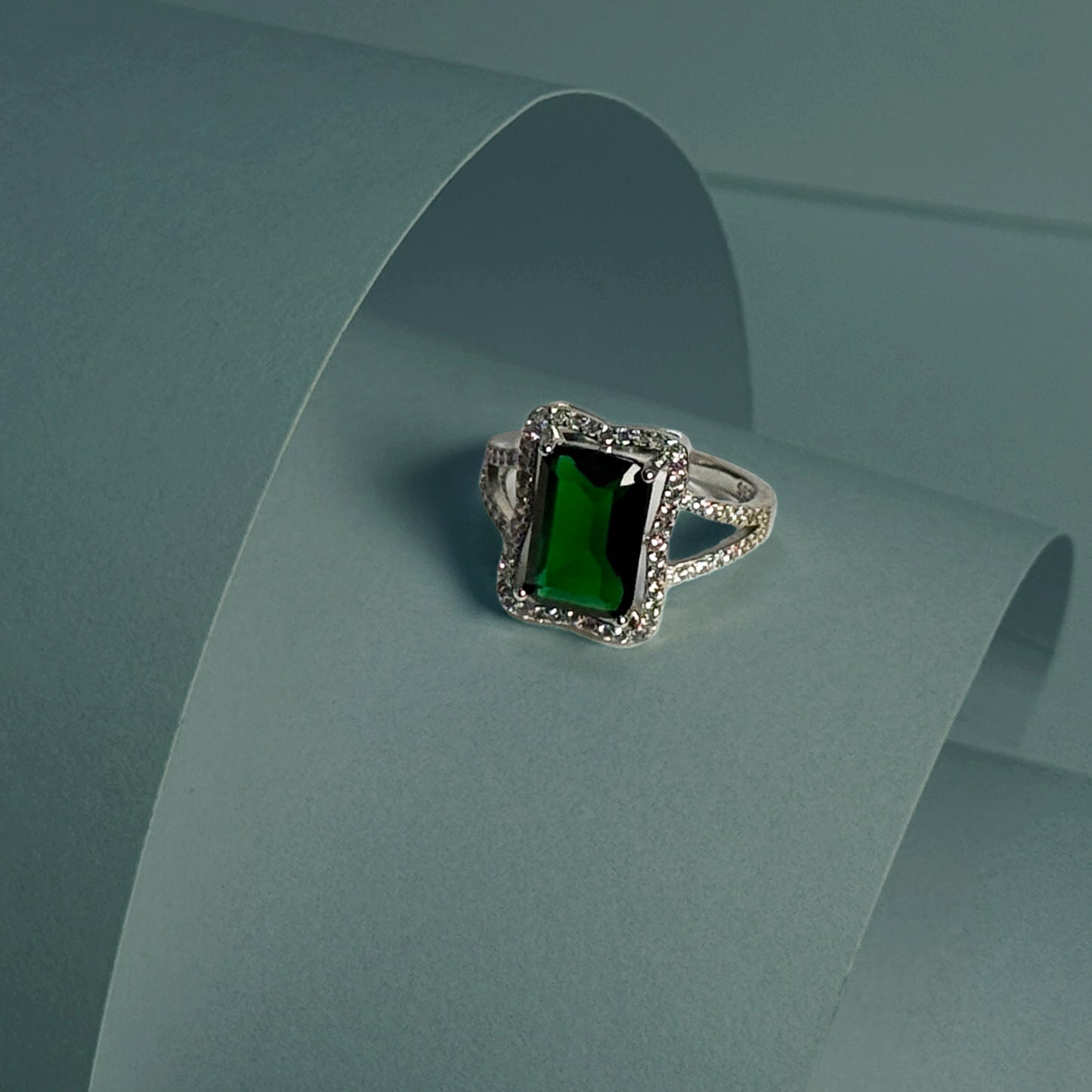 Green Hush Ring