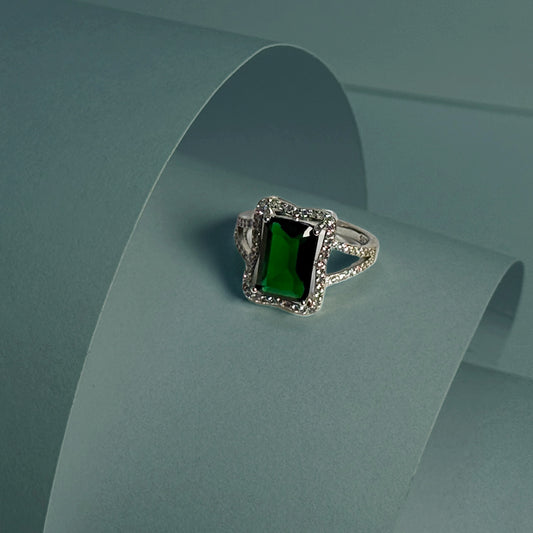 Green Hush Ring