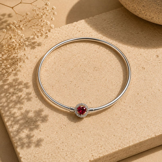 Crimson Heart Bracelet