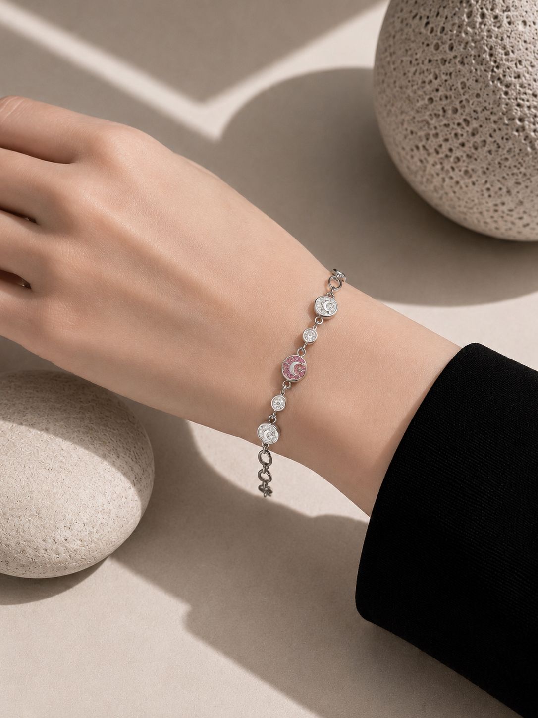 Moonlit Harmony Bracelet