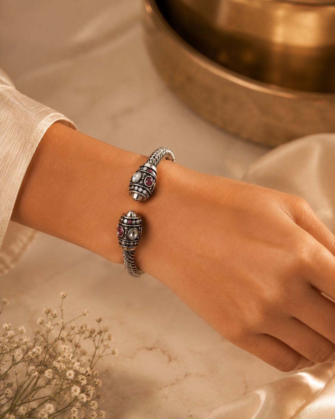 Ruby Heritage Cuff