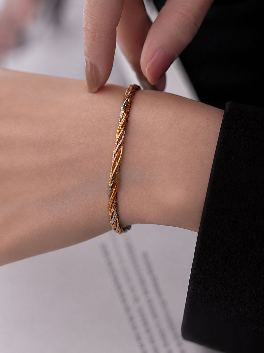 Trinity Weave Bracelet