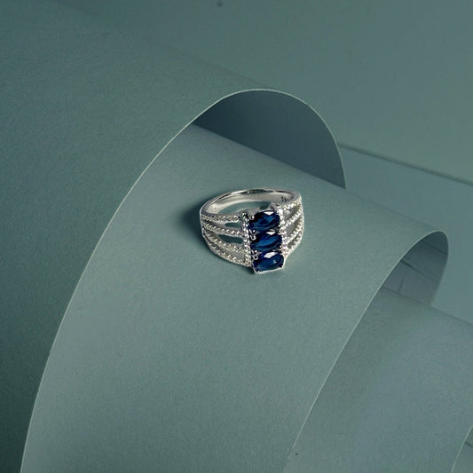 Blue Empress Ring
