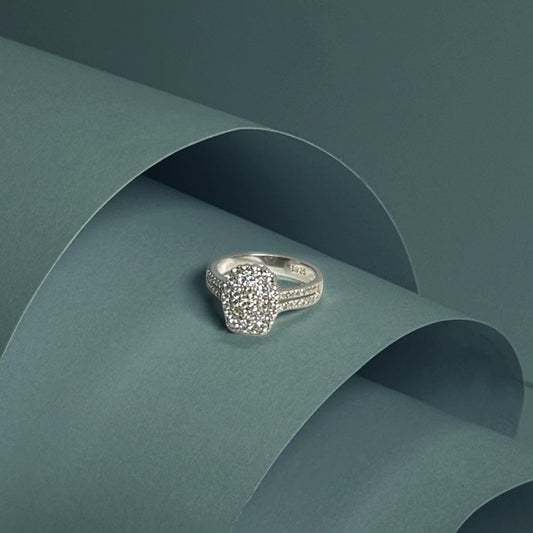 Crown Cluster Ring